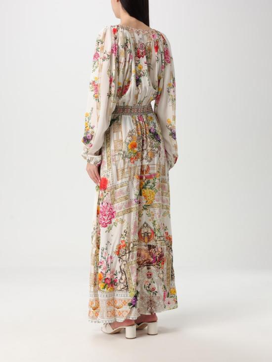 25SS 카밀라 롱 원피스 00031531 EGYPTIAN ROSE White - CAMILLA