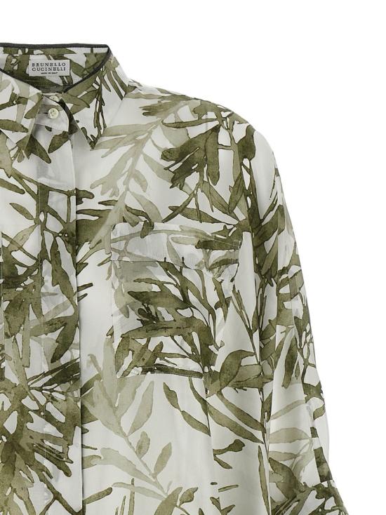 25SS 브루넬로 쿠치넬리 블라우스 MQ999NL616C6001 MULTICOLOR - BRUNELLO CUCINELLI