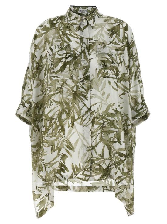 25SS 브루넬로 쿠치넬리 블라우스 MQ999NL616C6001 MULTICOLOR