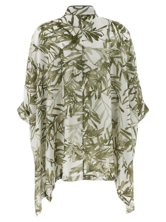 25SS 브루넬로 쿠치넬리 블라우스 MQ999NL616C6001 MULTICOLOR - BRUNELLO CUCINELLI