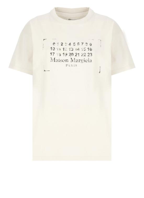 25SS 마르지엘라 반팔 티셔츠 S51GC0534S24575103 Beige