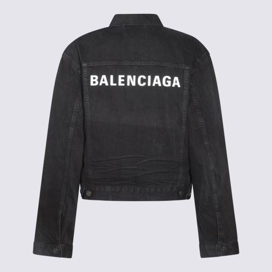 24FW 발렌시아가 자켓 790869TQW541071 LIGHTWEIGHT BLACK - BALENCIAGA