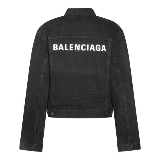 24FW 발렌시아가 자켓 790869TQW541071 LIGHTWEIGHT BLACK - BALENCIAGA