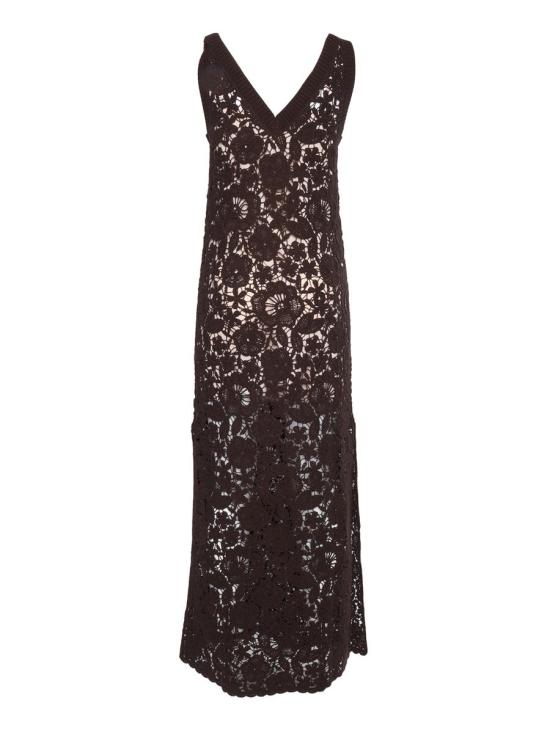 25SS 파로쉬 롱 원피스 COPPER D550879 086 233872 BROWN - PAROSH