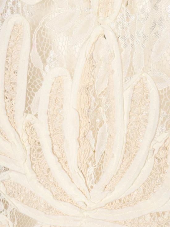 25SS 파로쉬 반팔 티셔츠 NIXIE D311640 101 233878 Beige - PAROSH