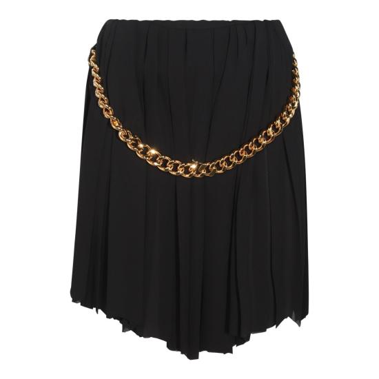 24FW 발렌시아가 숏 스커트 808788TGO081000 Black