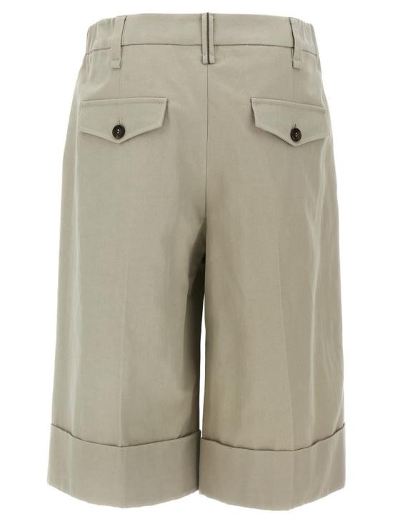 25SS 브루넬로 쿠치넬리 숏팬츠 ML145P8866C3095 Beige - BRUNELLO CUCINELLI