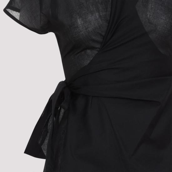 25SS 릭 오웬스 긴팔 티셔츠 RP01E7233 CV 09 Black - RICK OWENS