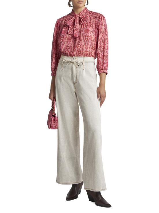 25SS 에트로 긴팔 티셔츠 WRJA008799SA5H6X0872 PINK - ETRO