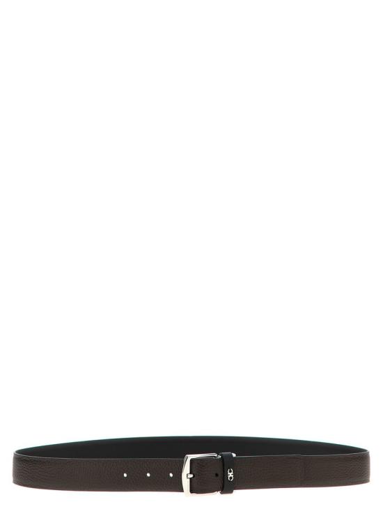  살바토레 페라가모 가죽 벨트 780437NEROTMORO Black - SALVATORE FERRAGAMO