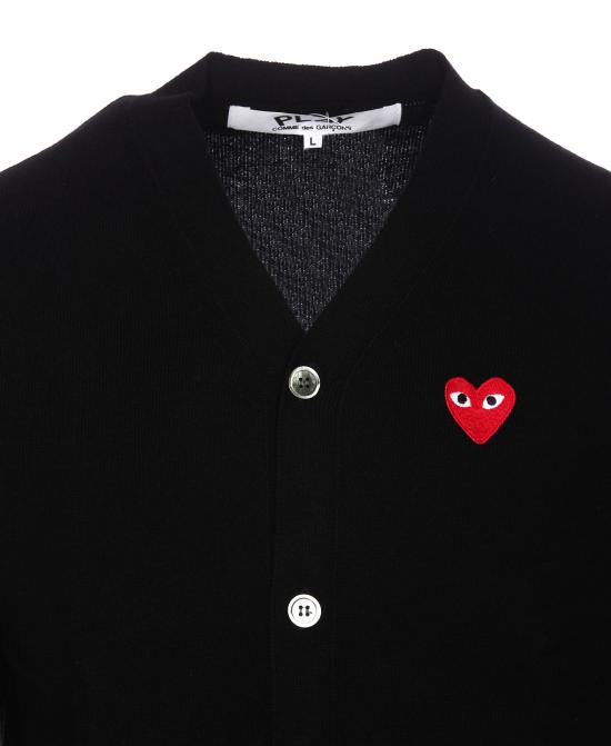 25SS 꼼데가르송 스웨터 AX N008 051 Black - COMME DES GARCONS