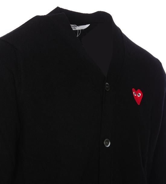 25SS 꼼데가르송 스웨터 AX N008 051 Black - COMME DES GARCONS