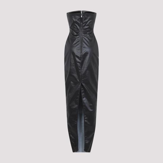 25SS 릭 오웬스 롱 원피스 RP01E7528 SCT 09 Black - RICK OWENS