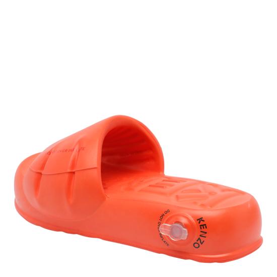 25SS 겐조 뮬/슬리퍼 FF52MU210E50 16 Orange - KENZO