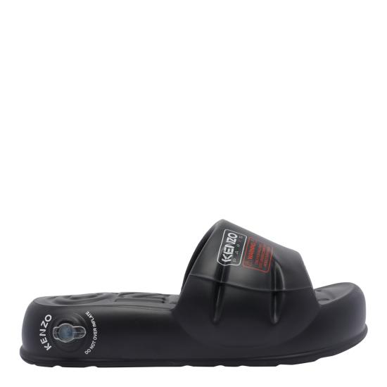 25SS 겐조 뮬/슬리퍼 FF52MU210E50 99 Black