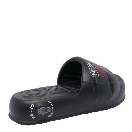 25SS 겐조 뮬/슬리퍼 FF52MU210E50 99 Black - KENZO