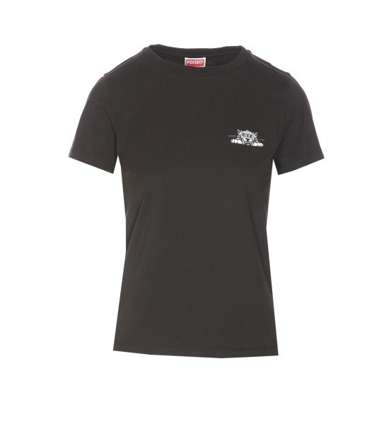 25SS 겐조 반팔 티셔츠 FF52TS1694SO 99J Black