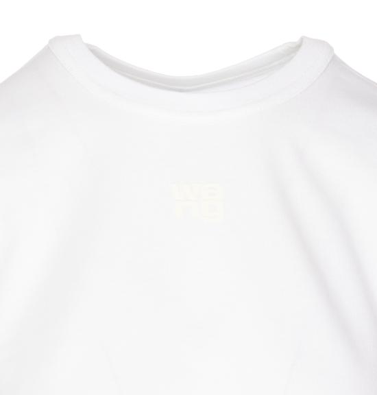 25SS 알렉산더 왕 반팔 티셔츠 4CC3241521 100 White - ALEXANDER WANG
