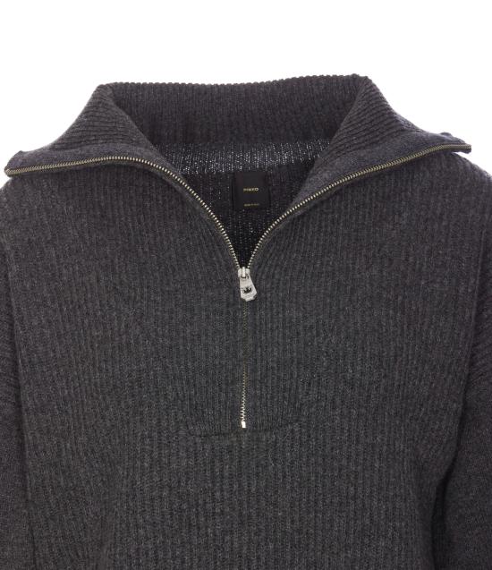 24FW 핑코 터틀넥 104061 A1CHI76 Grey - PINKO