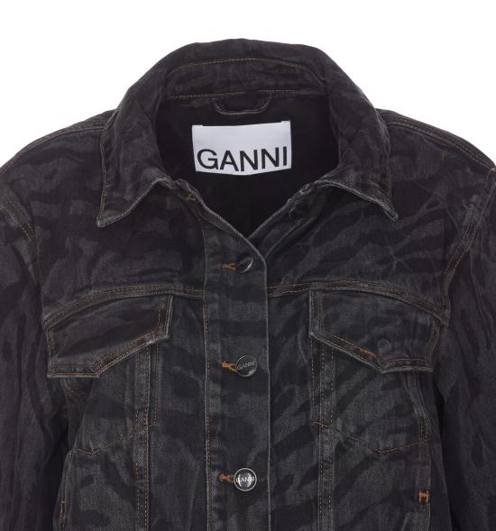 24FW 가니 자켓 J1484 099 Black - GANNI