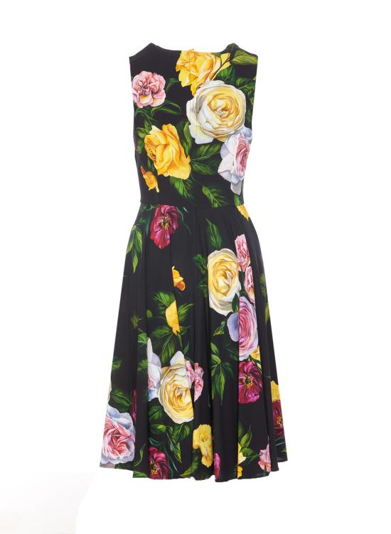 25SS 돌체앤가바나 미디 원피스 F6TLCT FSRPHHN5IY MultiColour - DOLCE & GABBANA