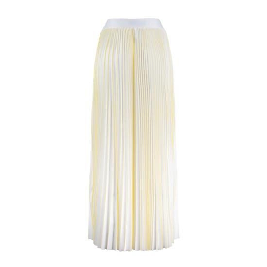 25SS 파비아나 필리피 숏 스커트 GND265F420 WHITE YELLOW - FABIANA FILIPPI