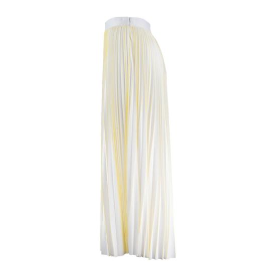25SS 파비아나 필리피 숏 스커트 GND265F420 WHITE YELLOW - FABIANA FILIPPI