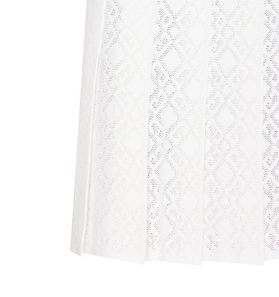 25SS 지방시 미디 스커트 BW40XW4ZPN 100 White - GIVENCHY