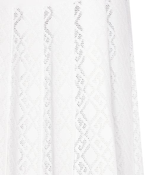 25SS 지방시 미디 스커트 BW40XW4ZPN 100 White - GIVENCHY