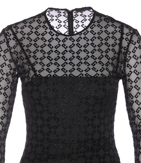 25SS 지방시 미디 원피스 BW225620H0 008 Black - GIVENCHY