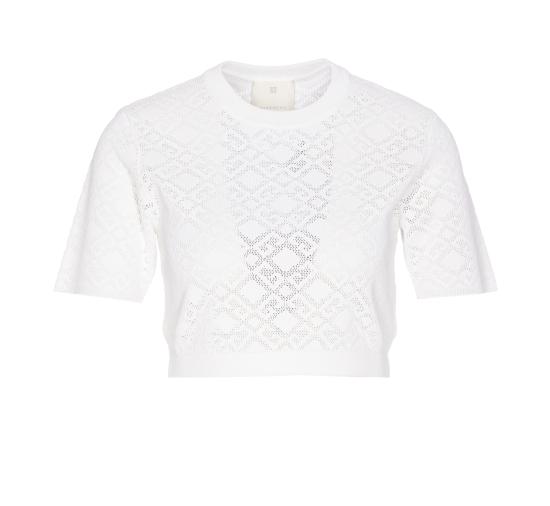 25SS 지방시 긴팔 티셔츠 BW90TT4ZPN 100 White