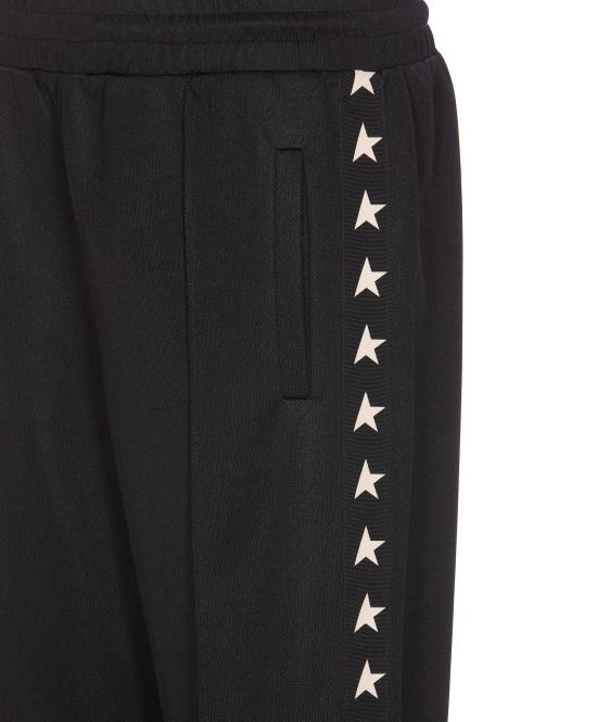 25SS 골든구스 스트레이트 팬츠 GWP00877 P00052180203 Black - GOLDEN GOOSE