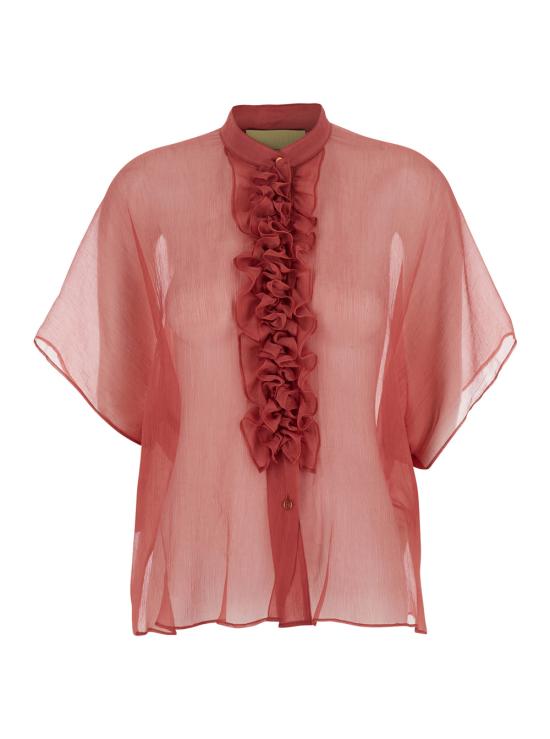 25SS 모모니 블라우스/셔츠 251MMOSH003251MO010420 Red