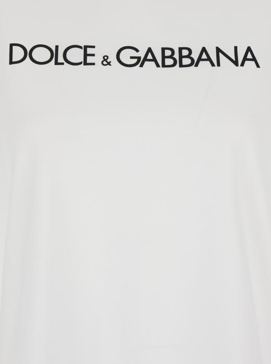 25SS 돌체앤가바나 반팔 티셔츠 F8U10TG7H4PW0800 White - DOLCE & GABBANA
