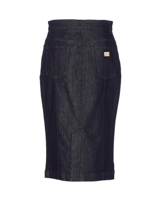 25SS 돌체앤가바나 미디 스커트 F4CYAD G8MS5S9001 Blue - DOLCE & GABBANA