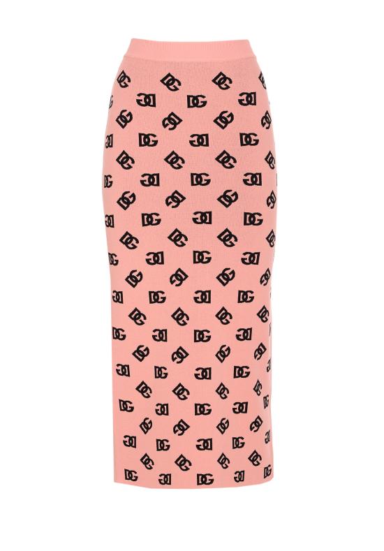 25SS 돌체앤가바나 미디 스커트 FXO02T JFMGTF0473 Pink