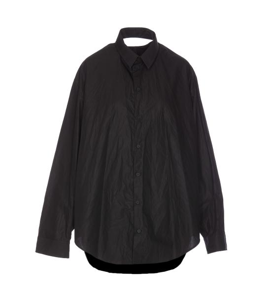 24FW 발렌시아가 숏 원피스 809049 TNM601000 Black