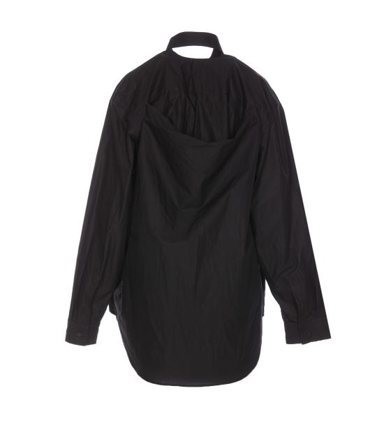 24FW 발렌시아가 숏 원피스 809049 TNM601000 Black - BALENCIAGA