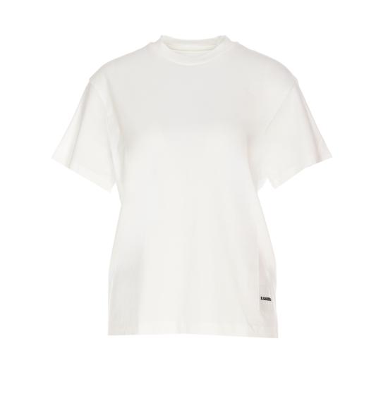 24FW 질샌더 반팔 티셔츠 J40GC0001 J45048100 White