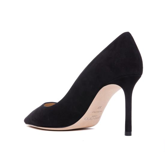 25SS 지미추 드레스 슈즈 ROMY 85 SUEBLACK Black - JIMMY CHOO