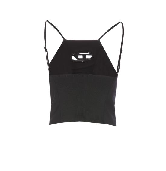 25SS 디젤 민소매 티셔츠 A17320 0PHAL9XXA Black - DIESEL