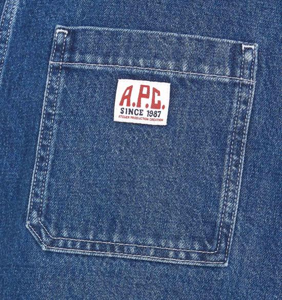 25SS 아페쎄 COHET F06435 IAL Blue - A.P.C.