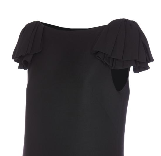 25SS 발렌티노 가라바니 숏 원피스 VAEQ01CF 0NO Black - VALENTINO GARAVANI