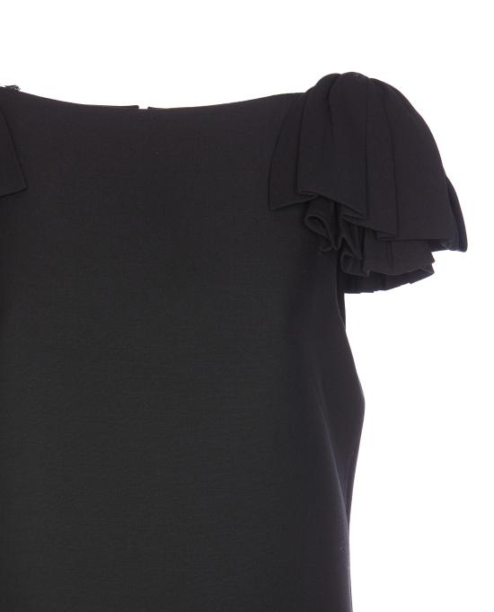 25SS 발렌티노 가라바니 숏 원피스 VAEQ01CF 0NO Black - VALENTINO GARAVANI