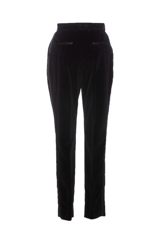 24FW 돌체앤가바나 스트레이트 팬츠 FTC71T FUVG7N0000 Black - DOLCE & GABBANA