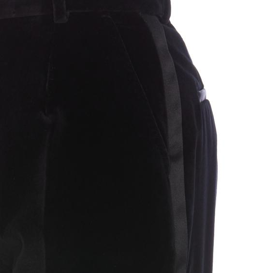 24FW 돌체앤가바나 스트레이트 팬츠 FTC71T FUVG7N0000 Black - DOLCE & GABBANA