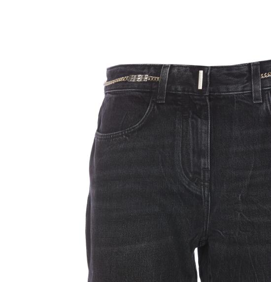 24FW 지방시 데님 팬츠 BW513J5Y3P 001 Black - GIVENCHY