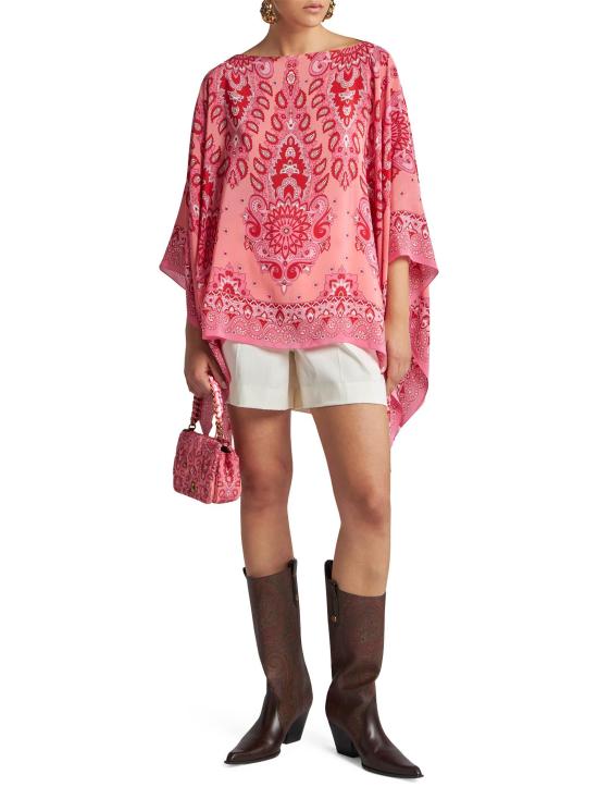 25SS 에트로 탑 WRJA0027AV602 X0872 PINK - ETRO