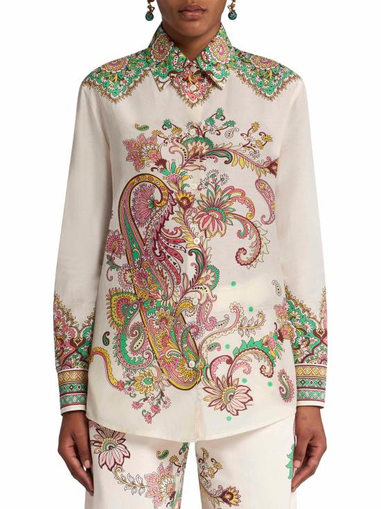 25SS 에트로 셔츠 WRIA0013AK779 X0802 IVORY - ETRO