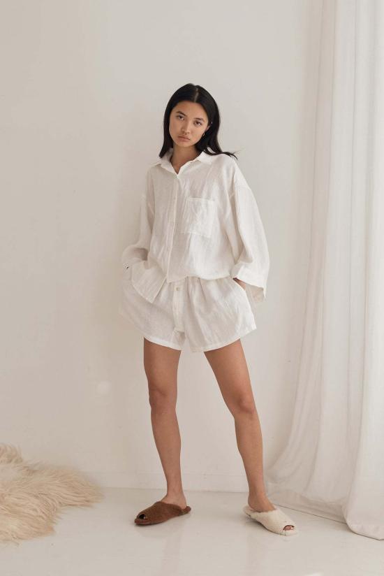  데이지 스튜디오 브라  더 03 세트 화이트 리넨 - DEIJI STUDIO